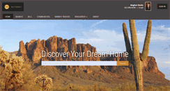 Desktop Screenshot of homefinderarizona.com